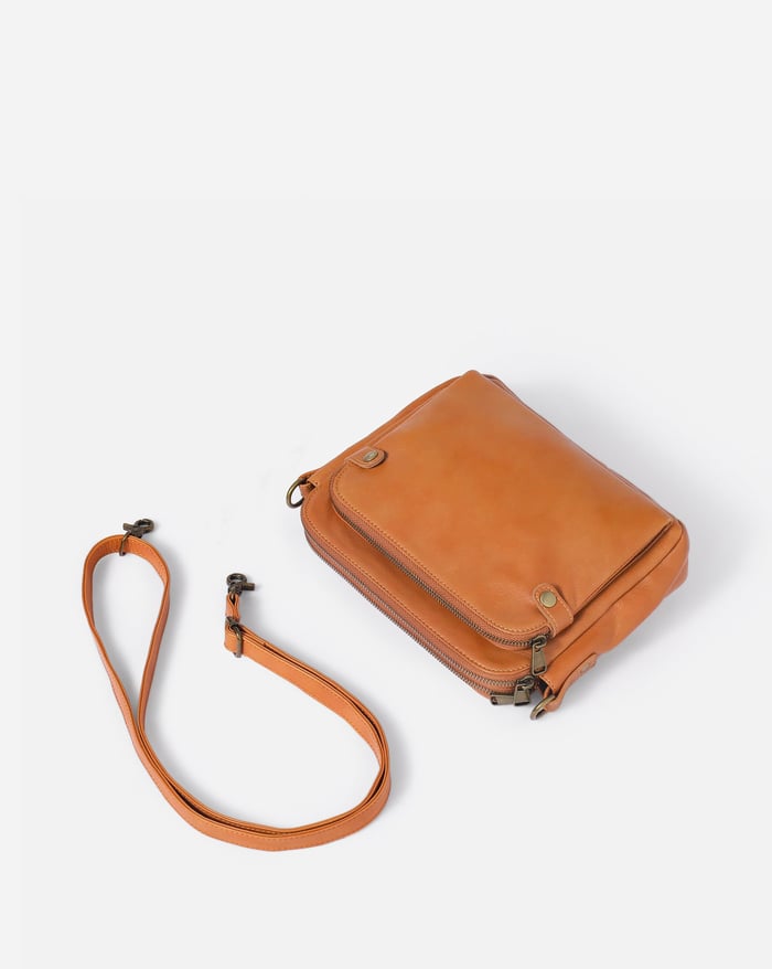 Jovie - Sleek Three-Layer Crossbody Bag