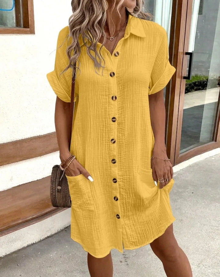 Elegant Shirt Dress