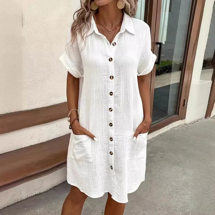 Elegant Shirt Dress