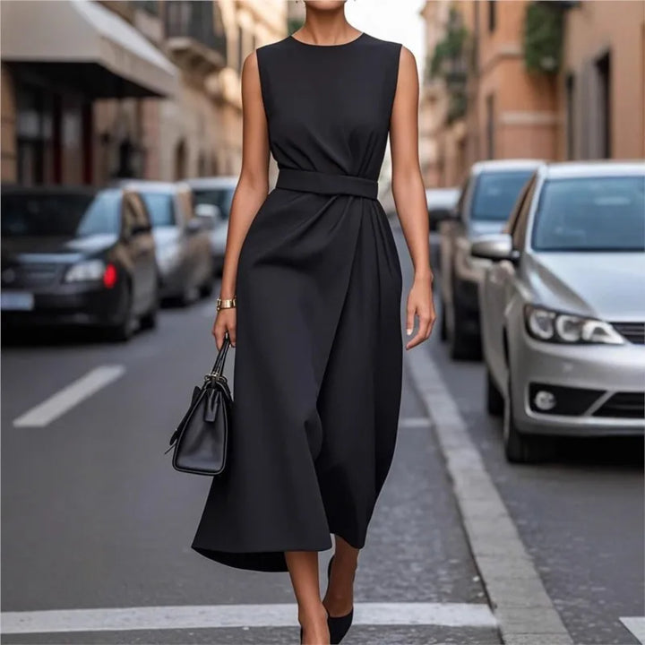 Elegant Round Neck Dress