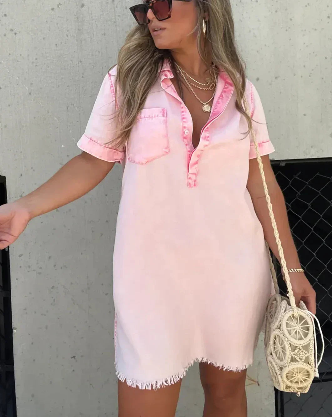 Mira™ | Relaxed Cotton Dress